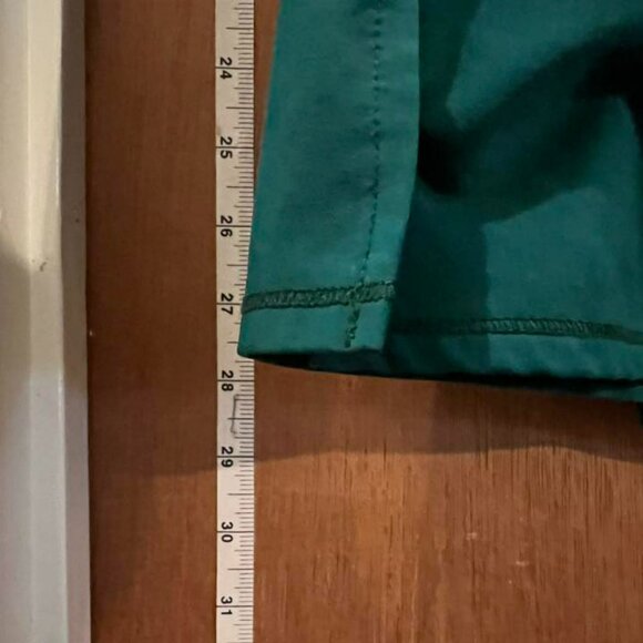 🐻Size 3XL - Cherokee - Dark Teal Short Sleeve Scrub Top - Picture 7 of 7